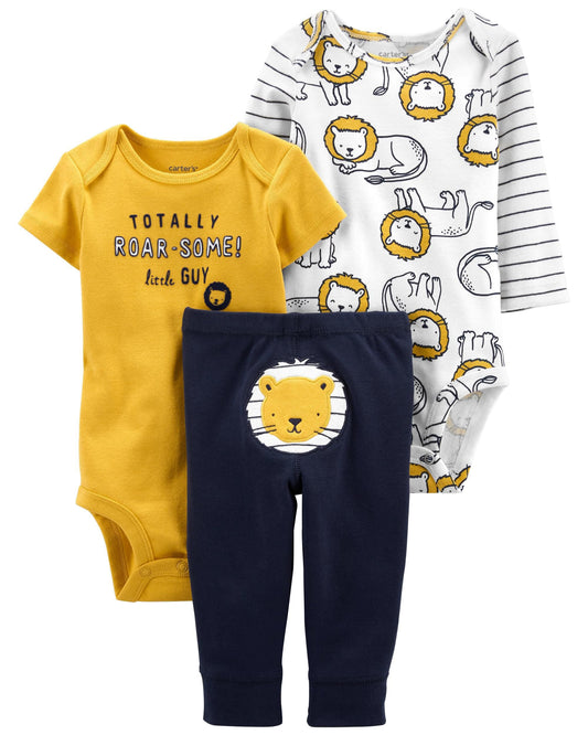 3-Piece Lion Little Character Set