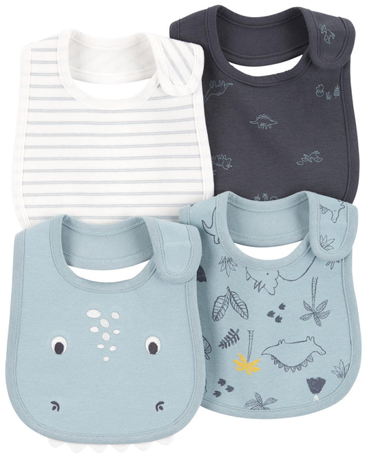 4-Pack Teething Bibs