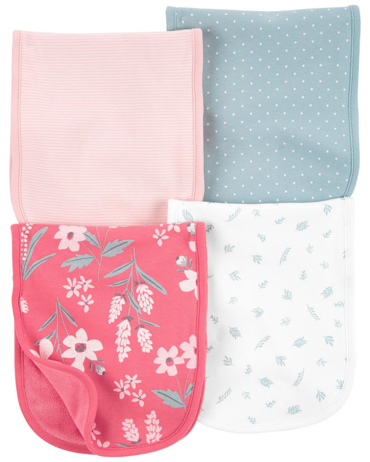 4-Pack Burp Cloths