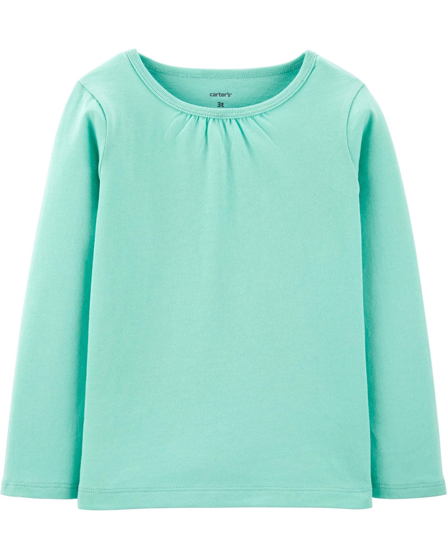 Turquoise Cotton Tee