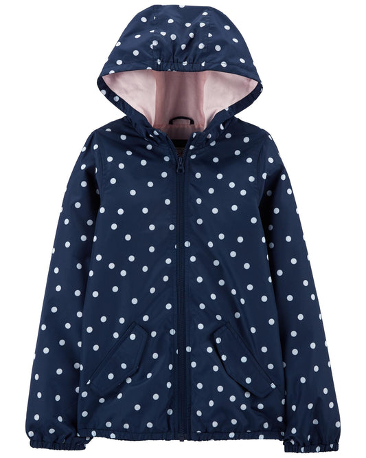 Polka Dot Windbreaker